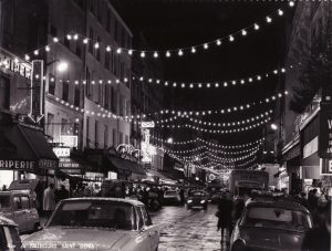 Paris, Rue du faubourg Saint Denis, années 60