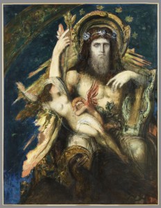 Gustave Moreau, Jupiter et Sémélé. Variante, huile sur toile, H. 149 ; L. 110 cm, Paris, musée Gustave Moreau, Cat. 73. © RMN-Grand Palais/Philippe Fuzeau