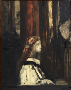 Gustave Moreau, Sainte Cécile, huile sur toile, H. 86 ; L. 68 cm, Paris, musée Gustave Moreau, Inv. 13972. © RMN-Grand Palais/Philippe Fuzeau