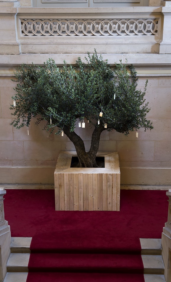 Yoko Ono, Wish Tree, 1996-2015. Courtesy of the artist. Photo: Marc Domage, 2015.