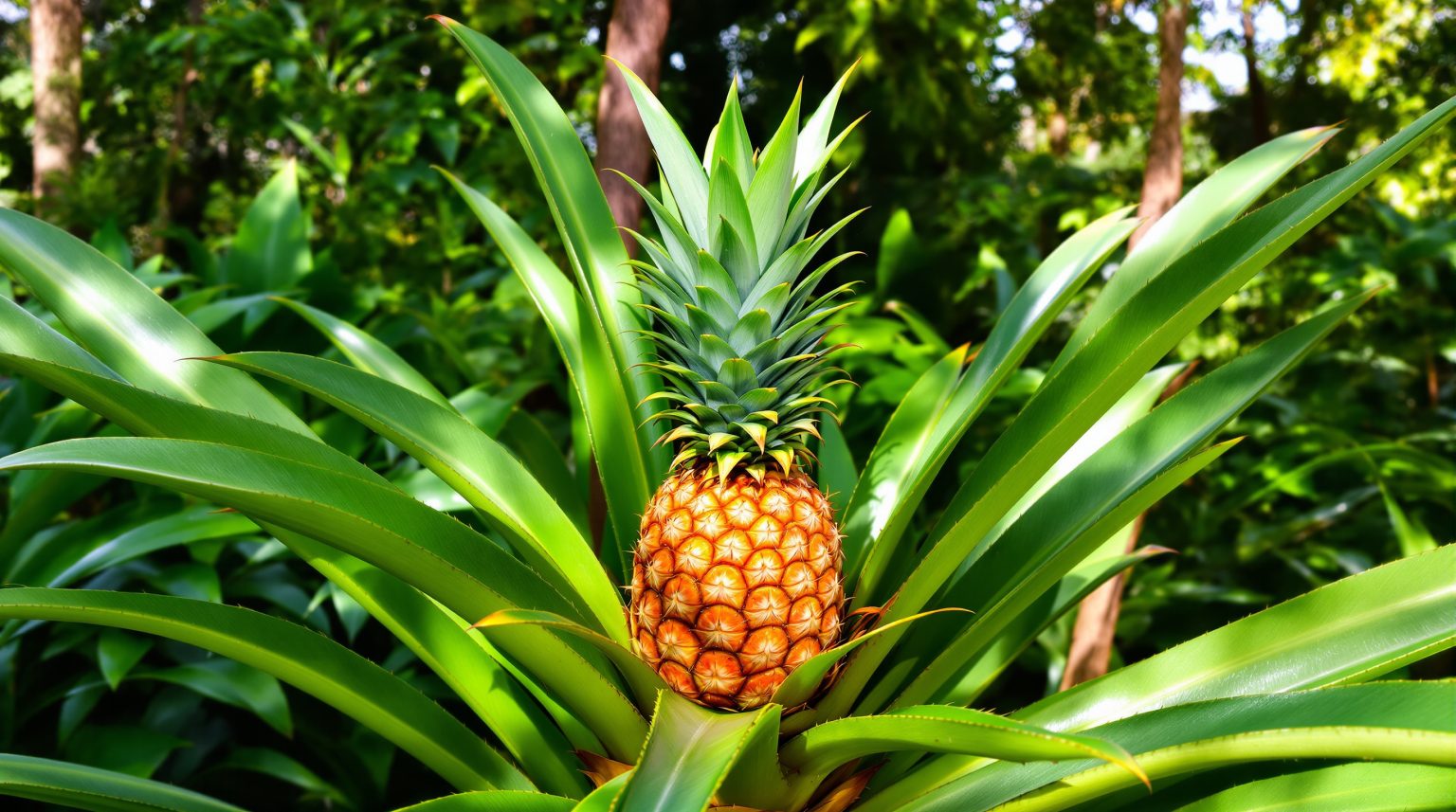 Arbre de l’ananas : Découvrez tout sur cette plante tropicale fascinante !