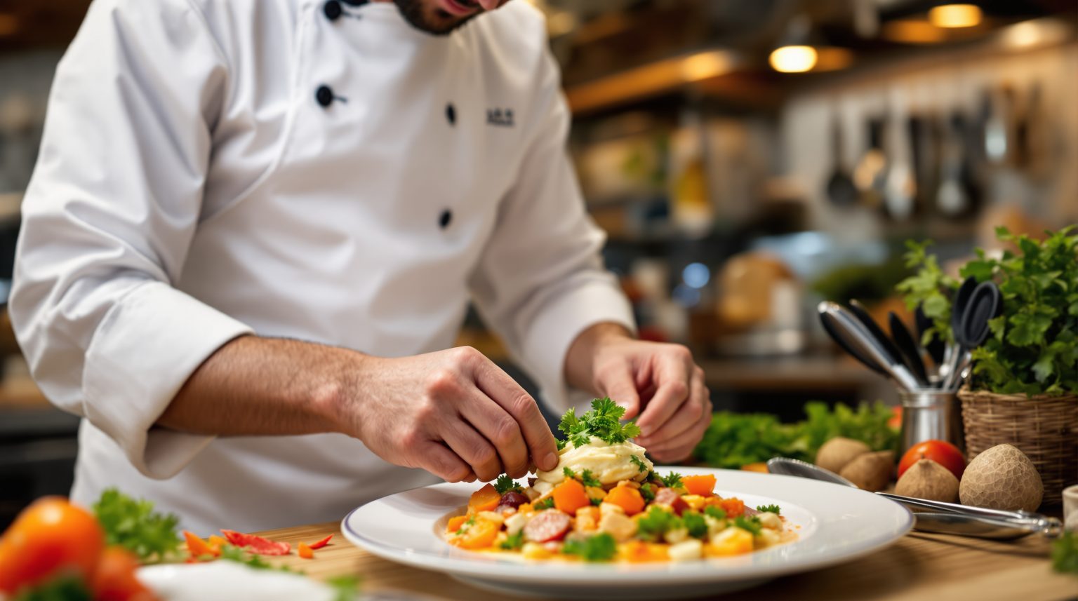 Chef 5 étoiles français : Découvrez l’art culinaire d’un maître étoilé et ses recettes exclusives