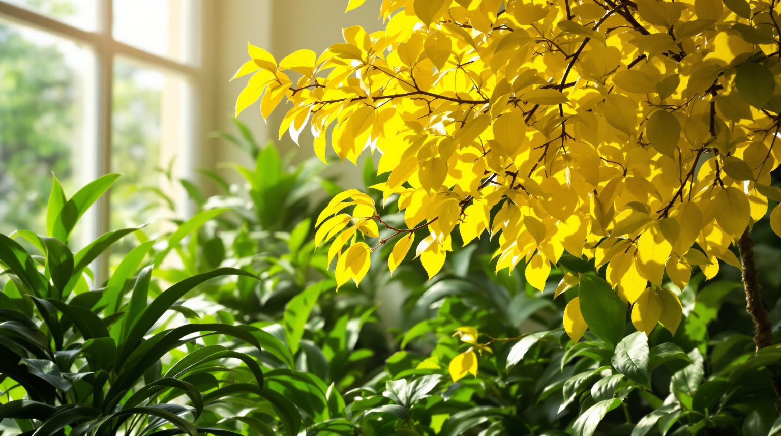 Feuilles jaunes ficus : Découvrez les causes et solutions pour revitaliser votre plante