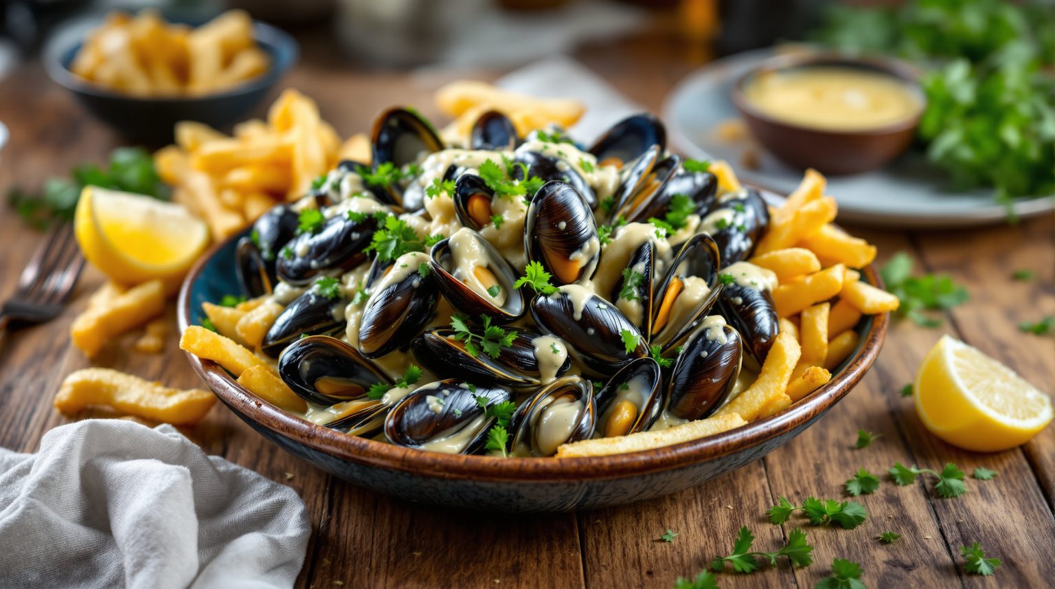 Moules frites quantité par personne : Guide pratique pour bien doser vos portions !