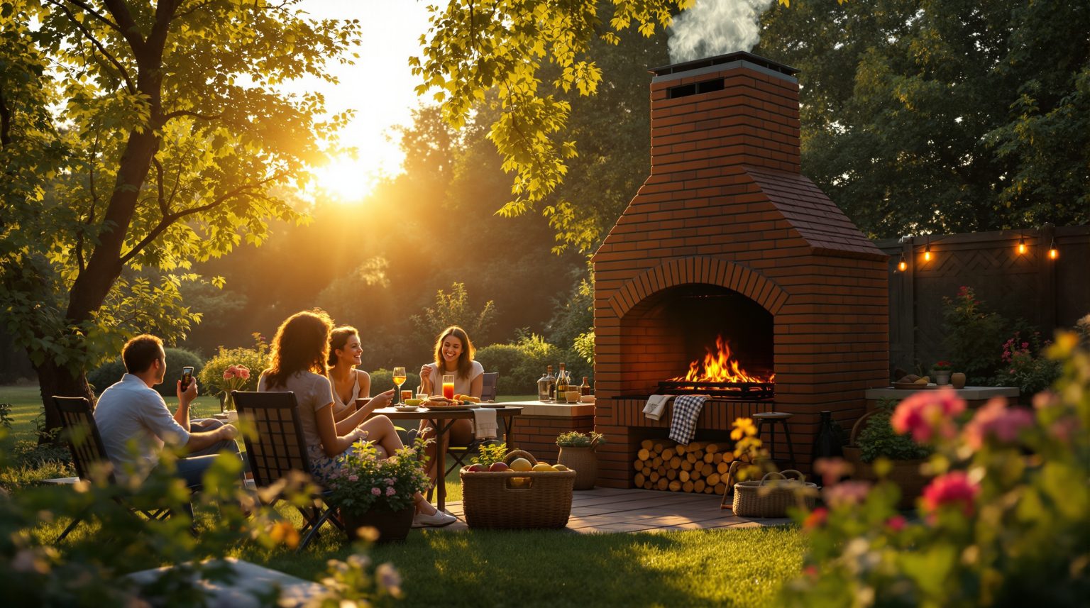 Plan pour construire un barbecue en briques avec cheminée : Guide complet pour réussir votre projet extérieur